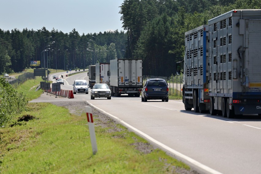 Droga krajowa nr 8 Białystok - Augustów. Cywilizacja kończy...