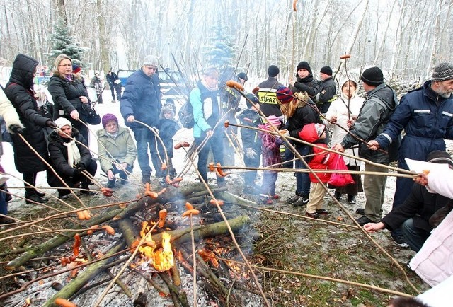 Mikołajki w parku Fryderyka Chopina w Szczecinie