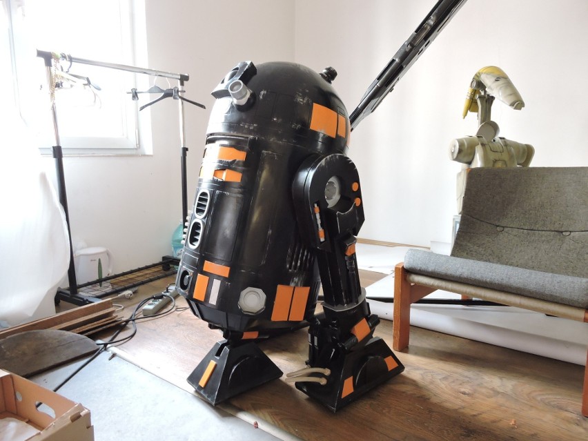 Ostrołęka. Dzień Gwiezdnych Wojen. Bernard Szukiel z Ostrołęki tworzy niesamowite makiety z sagi Star Wars. Zdjęcia