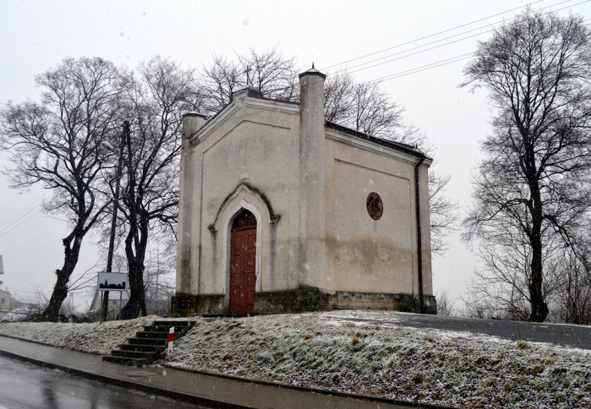 Kapliczka w Niżatycach koło Kańczugi.