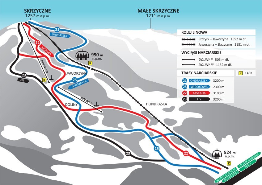 Szczyrk: COS chwali się trasami narciarskimi. Tylko śniegu brak [ZDJĘCIA, TRASY]