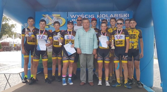 Z dobrej strony pokazali się kolarze DEK Meble Cyclo Korona Kielce na Międzywojewódzkich Mistrzostwach Młodzików.