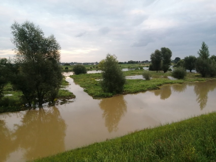 Tak wyglądał krajobraz w Broszkowicach (gm. Oświęcim) w...