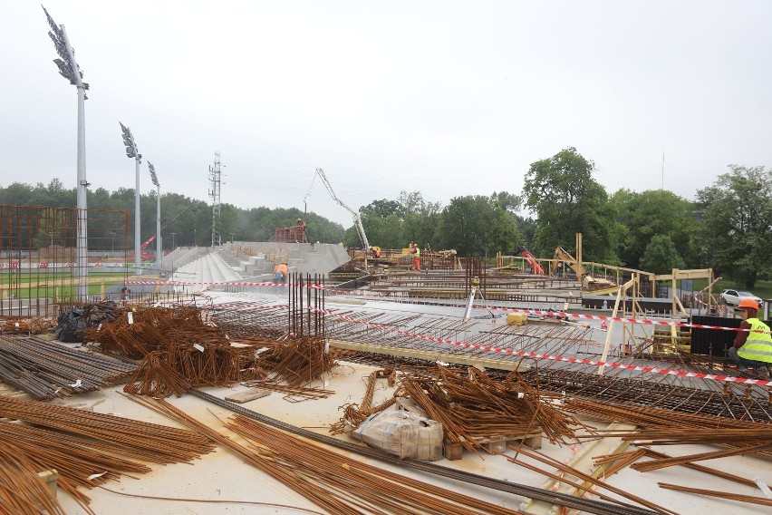 Prezes Mirbudu chce zakończyć budowę stadionu ŁKS jesienią 2021 roku GALERIA ZDJĘĆ