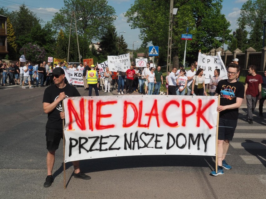 Protest mieszkańców podłódzkich Mileszek przeciwko...