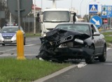 Wypadek na skrzyżowaniu w Stalowej Woli