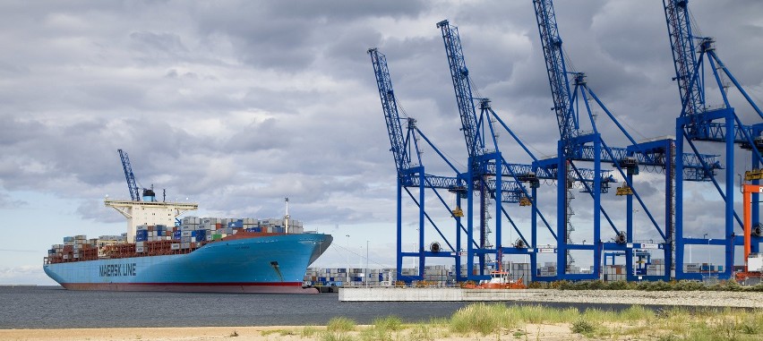 Do Gdańska zawijają największe kontenerowce Maerska