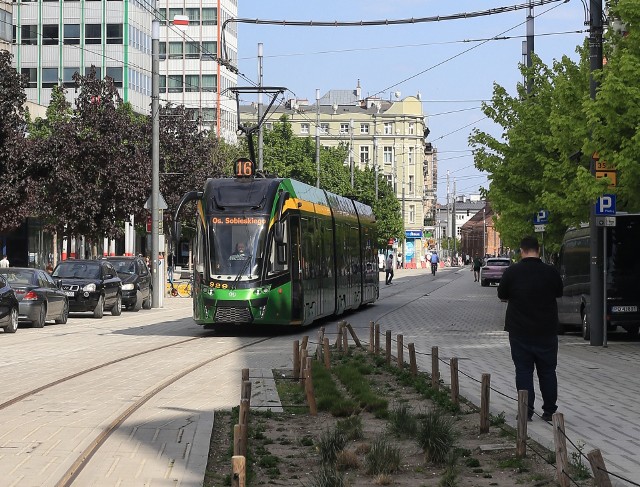 Wielki dzień w dziejach poznańskich remontów: tramwaje wróciły 13 maja do centrum.