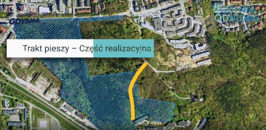 Nowy park i trakt pieszy na Oksywiu? Oto, jak może wyglądać ta część Gdyni! Architekci zaprezentowali swoją koncepcję