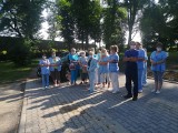 Oświęcim. Strajk personelu niemedycznego przed Szpitalem Powiatowym. Do dziś nie mają obiecanych przez premiera 5 tys. zł [ZDJĘCIA]