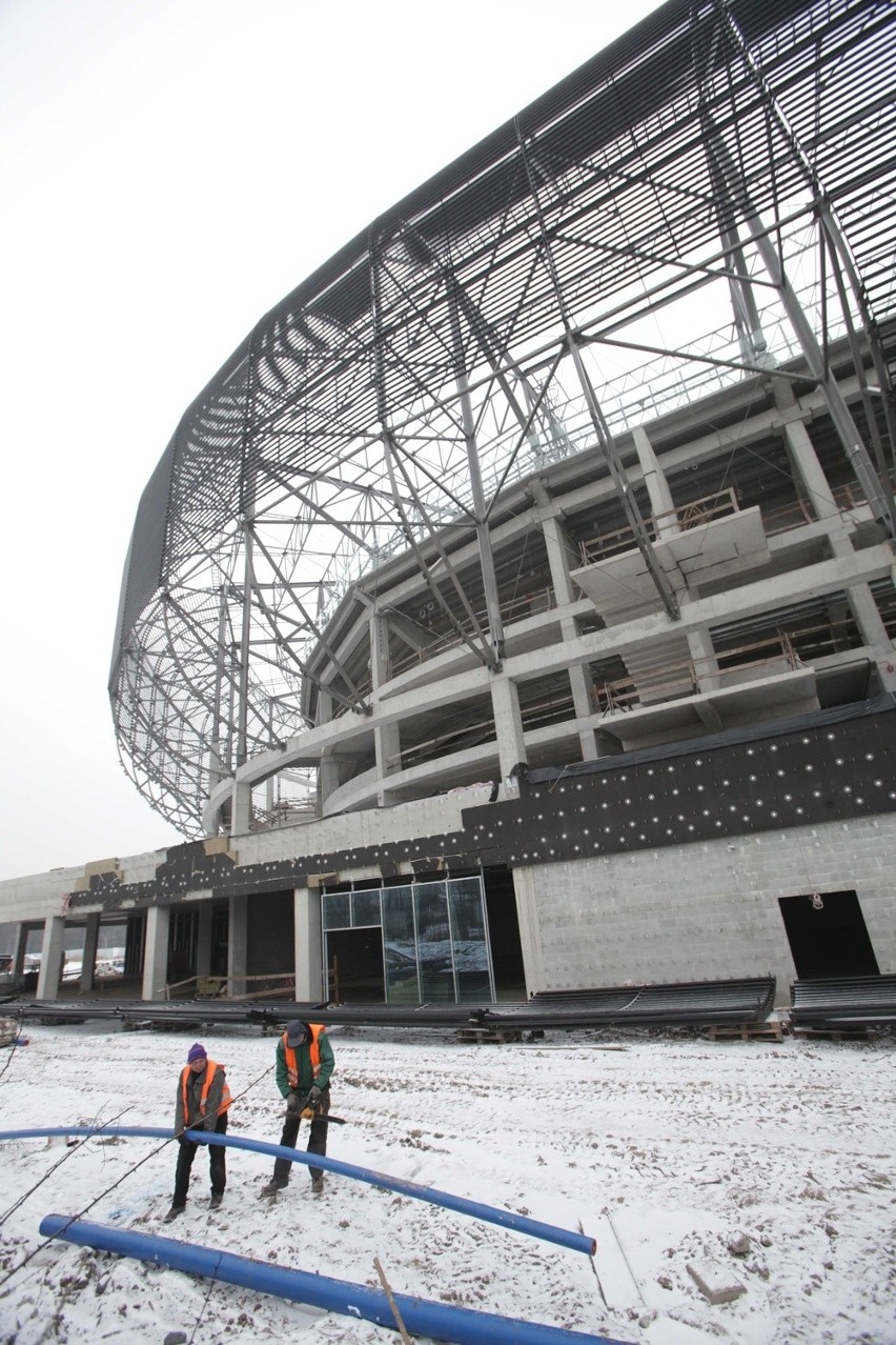 Budowa nowego stadionu Górnika Zabrze będzie wznowiona w kwietniu? [ZDJĘCIA, HISTORIA BUDOWY]