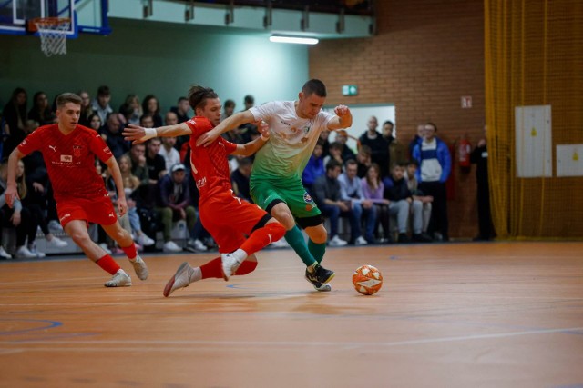 W pierwszej rundzie zespół Futbalo (biało-zielone stroje) wygrał z BAF Bonito 4:1. Jak będzie w rewanżu?