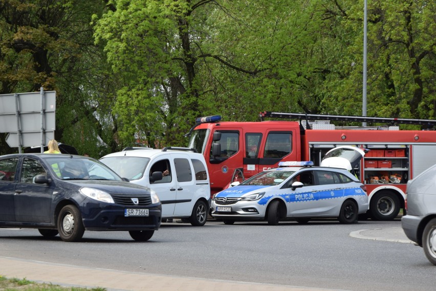 Wypadek w Rybniku na skrzyżowaniu Kotucza Zebrzydowicka