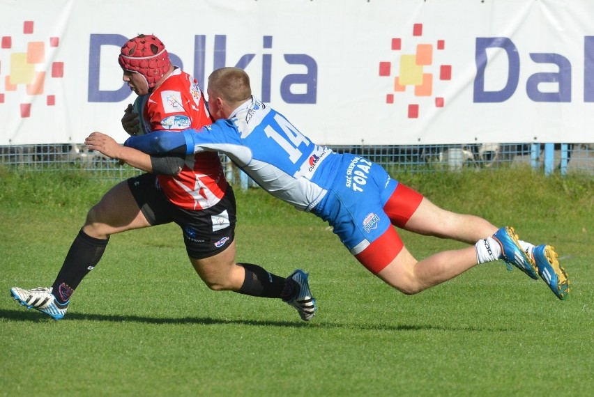 Ekstraliga rugby: Master Pharm Budowlani Łódź - Pogoń Siedlce 48:3 [ZDJĘCIA]