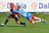 Ekstraliga rugby: Master Pharm Budowlani Łódź - Pogoń Siedlce 48:3 [ZDJĘCIA]