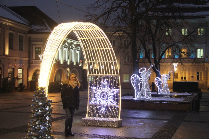 Zobacz wspaniałe świąteczne iluminacje w Kielcach [WASZE ZDJĘCIA]