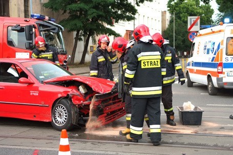 Wypadek na Piotrkowskiej 