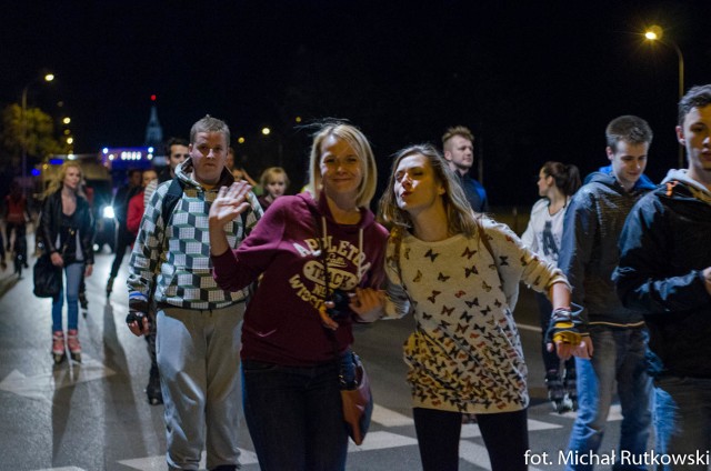 Nightskating w Białymstoku rozwija się bardzo szybko