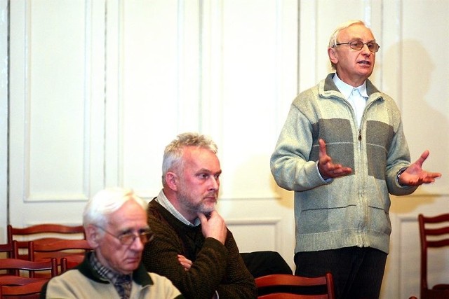 Drugi z lewej Jan Klepin, z prawej Marek Wituszyński
