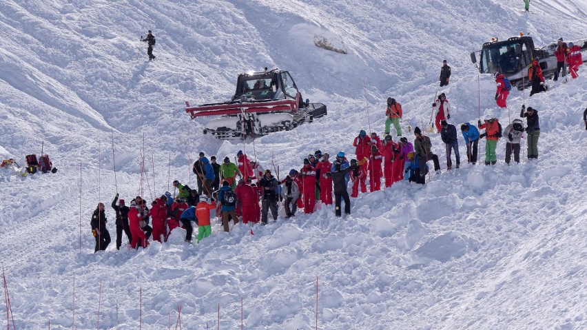 Akcja ratunkowa w Tignes