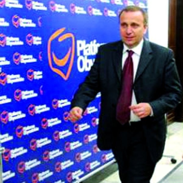 Grzegorz Schetyn, wiceprzewodniczący Platformy Obywatelskiej i kandydat na ministra spraw wewnętrznych i administracji