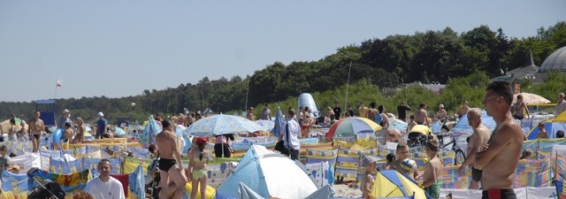 Ustecka plaża.