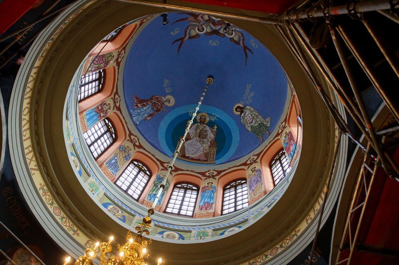 Cerkiew św. Mikołaja. Renowacja fresków (zdjęcia)