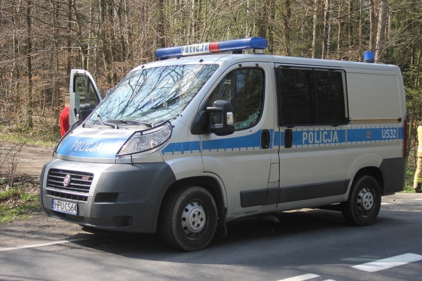 Wypadek trzech samochodów na drodze Krotoszyn-Sulmierzyce