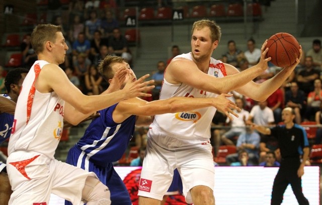 Przemysław Karnowski w Toruń Basket Cup spisywał się bardzo dobrze.