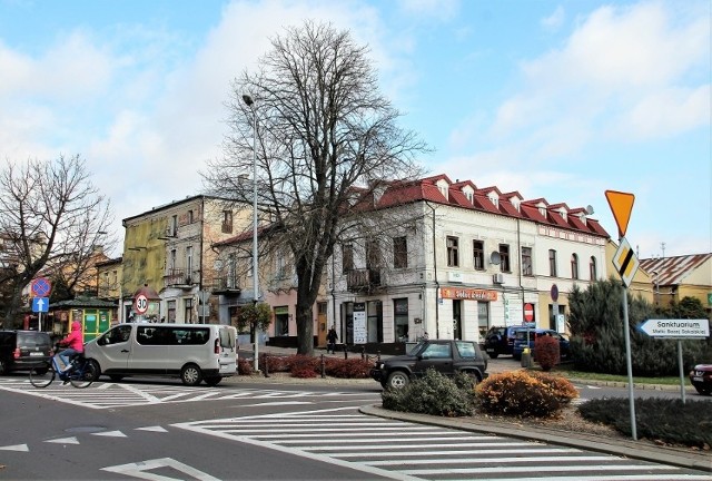 Na zdjęciu centrum Hrubieszowa