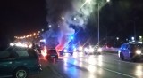 Kraków. Pożar Fiata 126 p przy ul. Lublańskiej [WIDEO]                                        