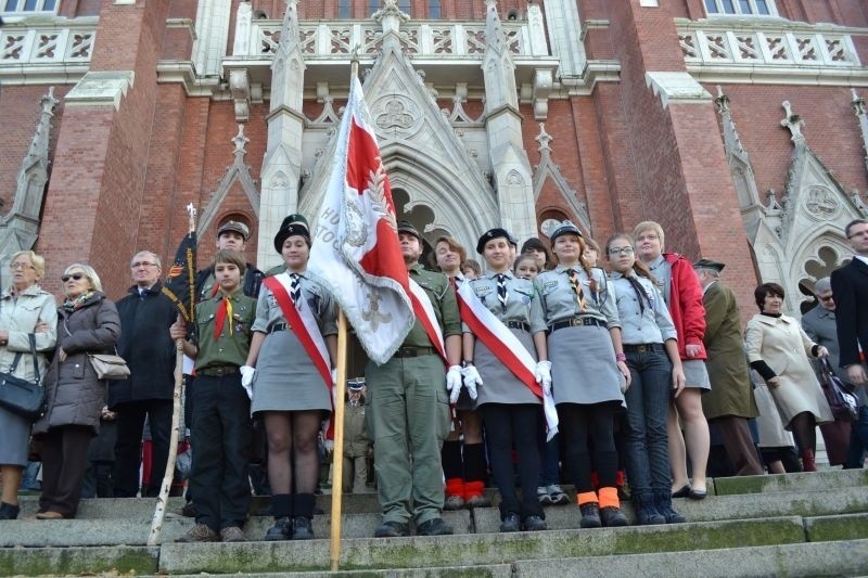 Częstochowa. Marsz Niepodległości środowisk prawicowych