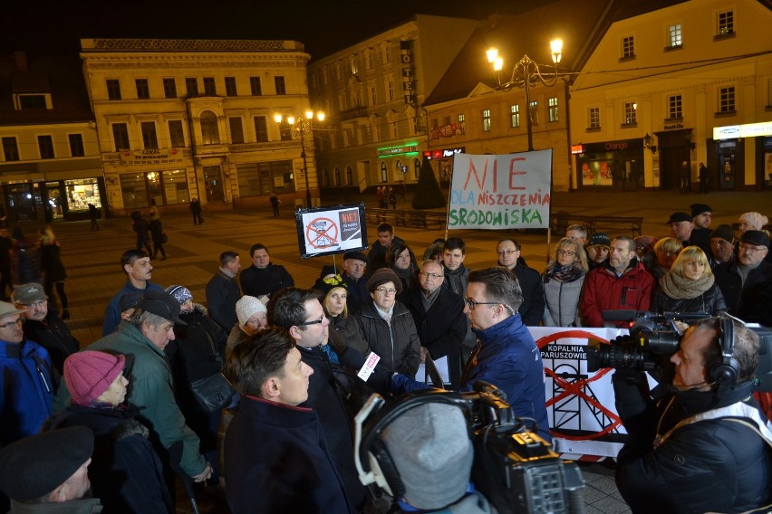 Rybnik: TVP na rynku o proteście przeciw budowie kopalni...