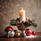 Stroik świąteczny ze świecą – stwórz magiczny i nastrojowy klimat w swoim domu. Zobacz zdjęcia najpiękniejszych stroików ze świecą