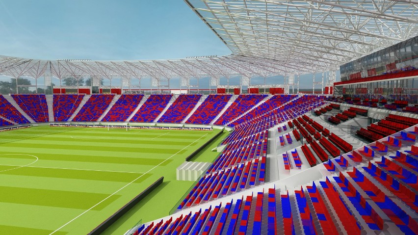 Projekt przebudowy stadionu władz miasta