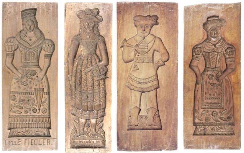 Stare formy piernikarskie ze zbiorów Muzeum Etnograficznego