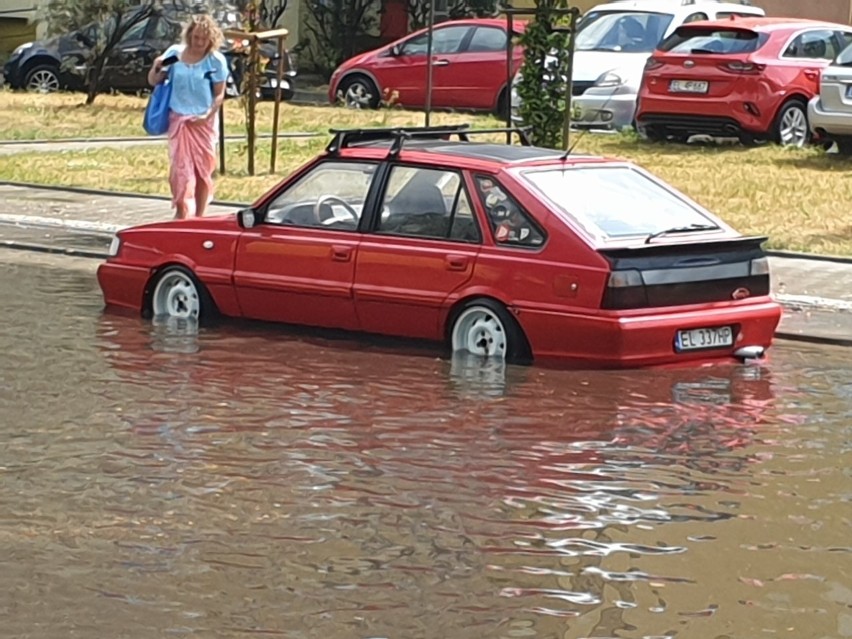 Burza i ulewa w Łodzi. Pogoda na sobotę [ZDJĘCIA]