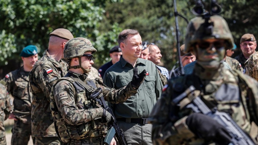 30.05.2018 nowa deba andrzej duda prezydent rp i mariusz...