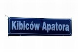 Ulica przy stadionie Polonii nosi imię... Kibiców Apatora