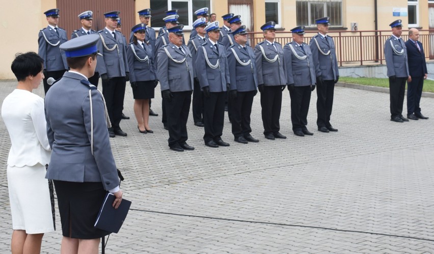 Święto Policji 2018 w Komendzie Powiatowej Policji w Lipsku.