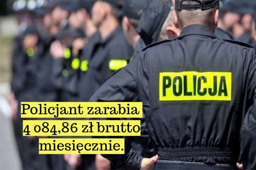 Strażacy i policjanci. Tyle zarabiają po podwyżkach służby w naszym regionie