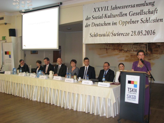 Gościem zebrania rocznego mniejszości była m.in. Sabine Haake, konsul Niemiec w Opolu.