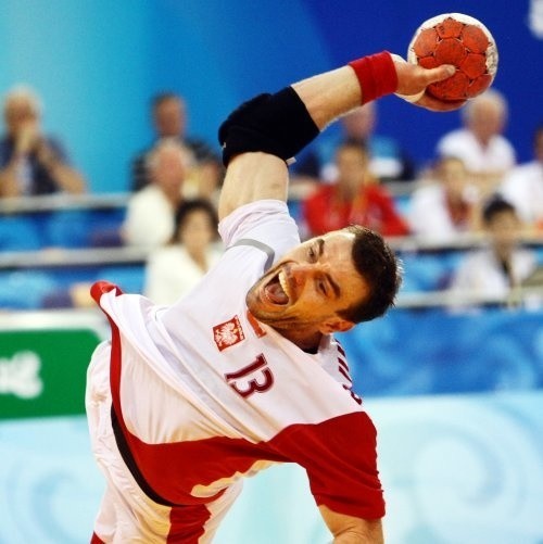 Bartosz Jurecki zdobył w meczu z Rosjanami trzy bramki.