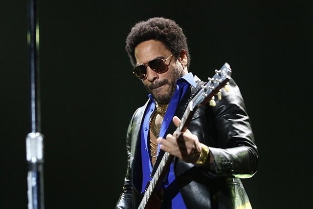 Lenny Kravitz (fot. GRZEGORZ GALASINSKI/Dziennik Łódzki)