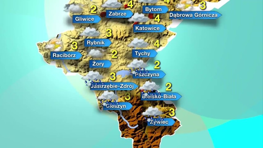 Prognoza pogody na 17 lutego. Pochmurny czwartek w województwie śląskim