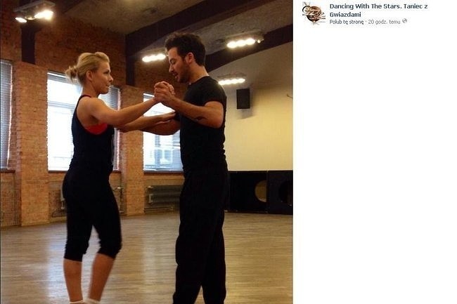 Aneta Zając i Stefano Terrazzino trenują do "Dancing with...