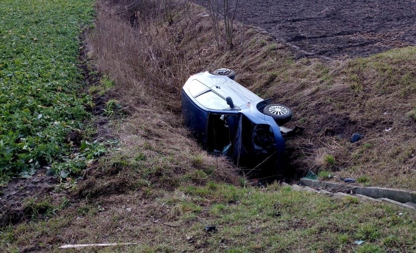 Wypadek na drodze Brodnica - Toruń. 4 osoby są ranne!