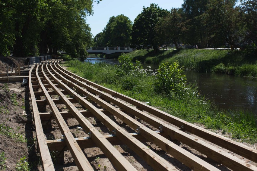 Przebudowa bulwarów nad Słupią