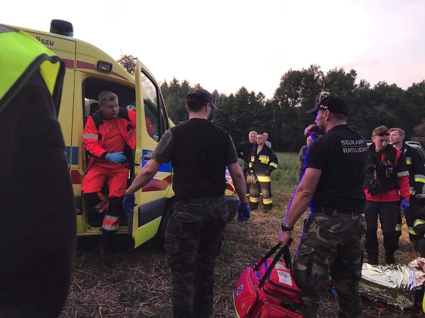 We wtorek, 8 września 80-latek zasłabł podczas grzybobrania...