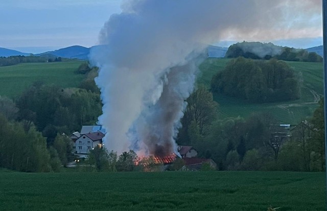 Pożar w Gierałcicach